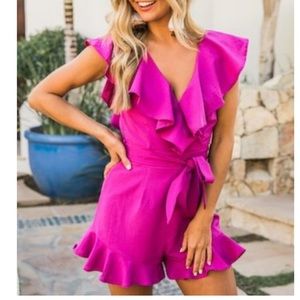 Pink Romper never worn
